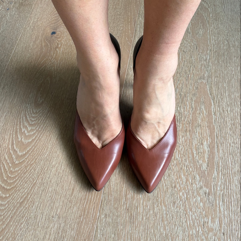Pierre Hardy Elegant Brown and Black Heels